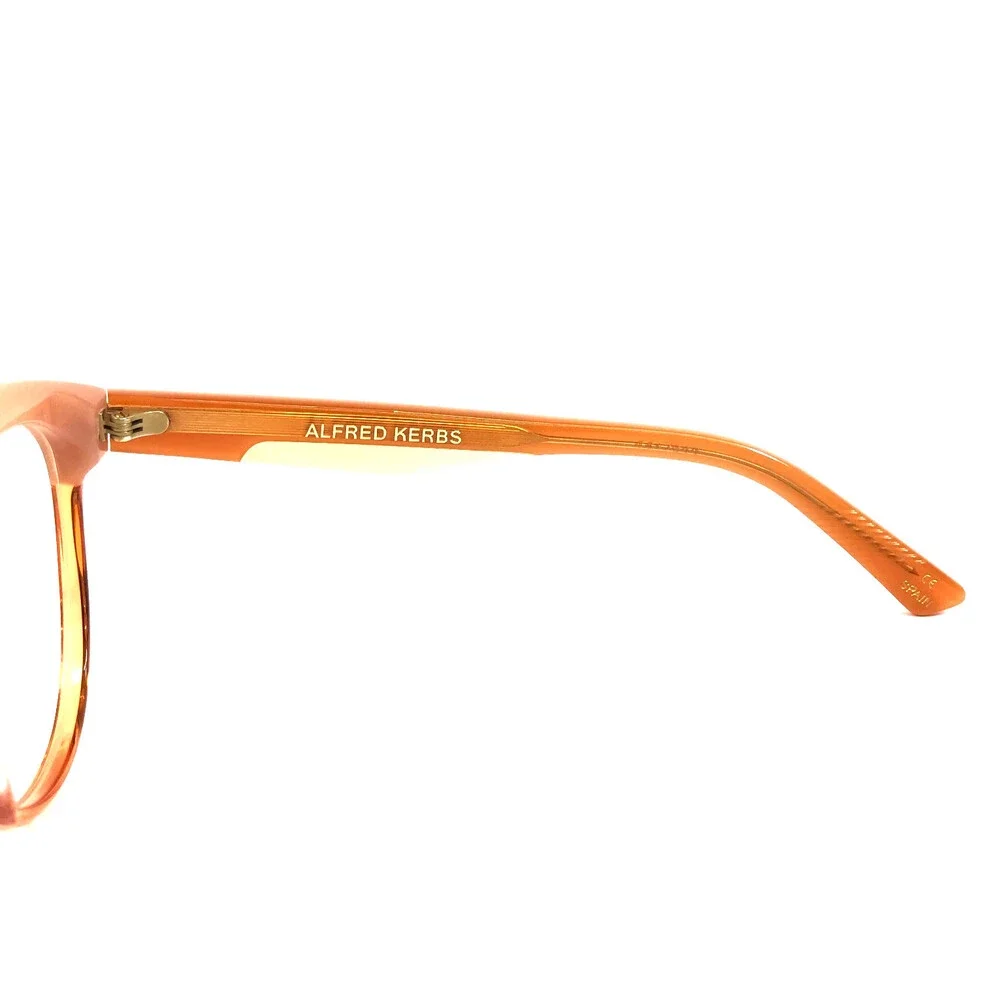 Alfred Kerbs Eyeglasses Frames ANDREA OG Orange Gradient Cat Eye 53-18-145